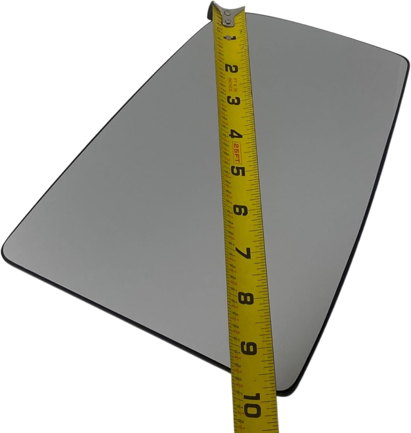 Spieg Driver Side Mirror Upper Glass Replacement for Ford Transit 150 250 350 HD Van 2015-2023 Non-Heated with Backing Plate | Compatible with CK4Z-17K707-A