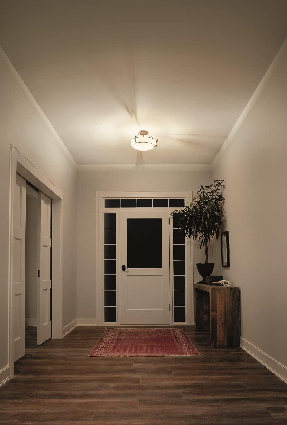 Bеѕt Cуbеr Dеаlѕ 🔥 Kichler Lighting Alkire 16.5 3 Light Semi Flush with Satin Etched White Glass in Olde Bronze