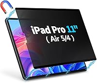 Vista 10 de Paquete de 2 protectores magnéticos de pantalla de privacidad de 27 pulgadas para monitor de computadora, relación de aspecto 16:9, película