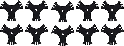 Miniatura 8 de VIRTIONZ 2Pack Edger Blade 9'' 3side Star with 58'' Center Hole Replaces 781-0748-0637, 781-0748,981-0748, 40-009, 7185767,