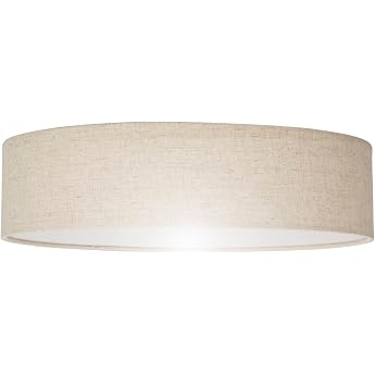 Smartwares Ceiling Dream Natural Ceiling Light - Linen - 40 cm - 3 Integrated E14 Sockets - For Lighting up to 40 W Not Included