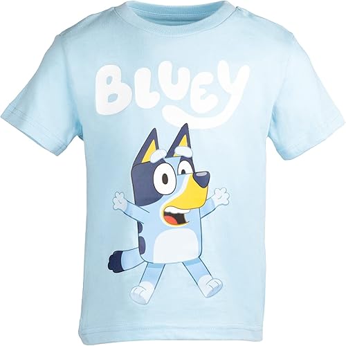Miniatura 10 de Bluey Paquete de 3 camisetas gráficas de bingo para niños pequeños a grandes
