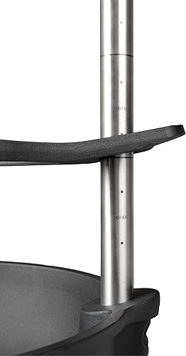 Miniatura 5 de Bola Grill Traveler - Parrilla de carbón portátil - Pequeña parrilla de barbacoa de mesa con rejilla ajustable y giratoria para cocinar al aire