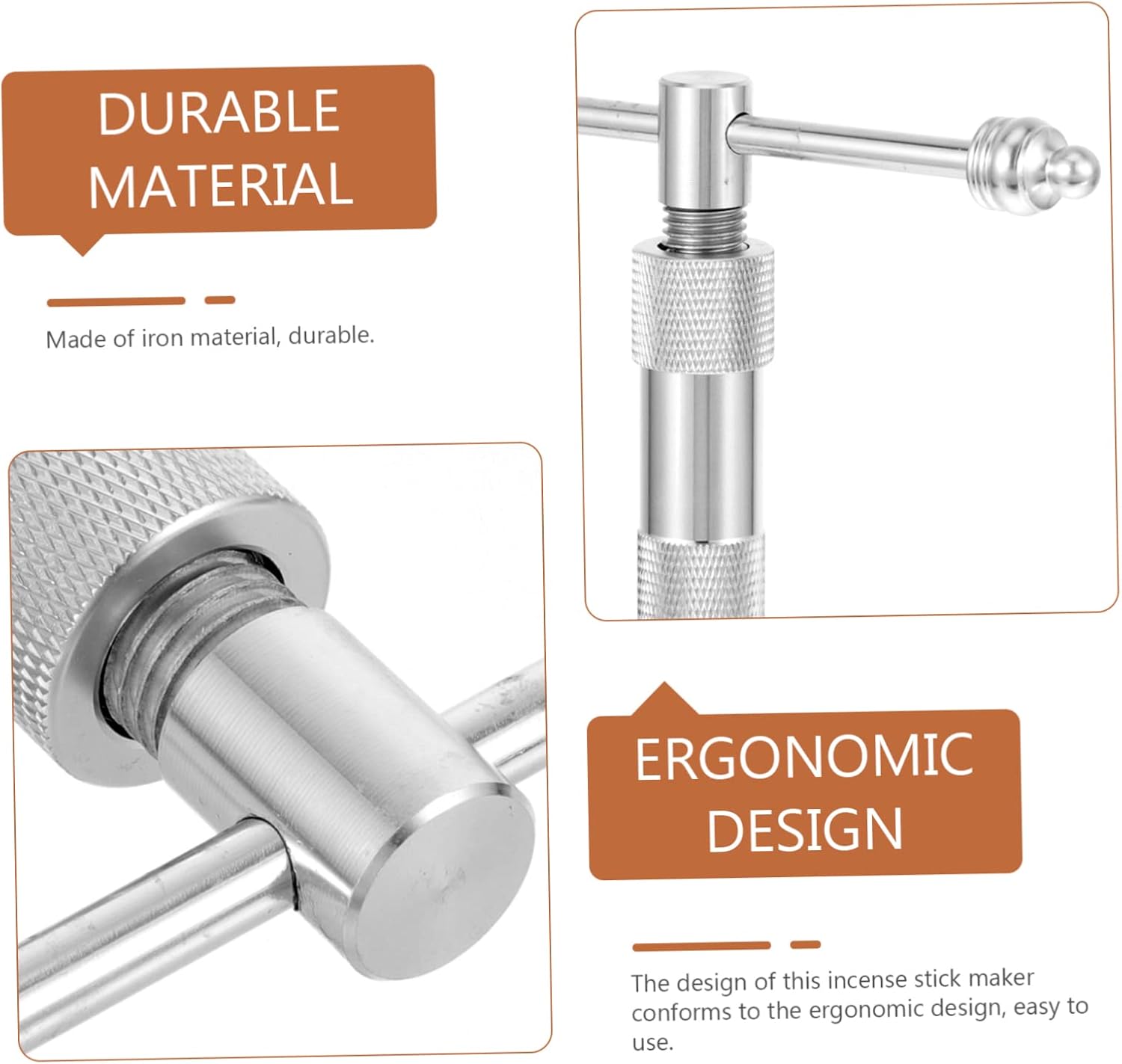 DIY Clay Extruder Tool for Incense Stick Making Portable Incense Supply Easy to Clean and Maintain for Meditation and Relaxation Space Saving Design