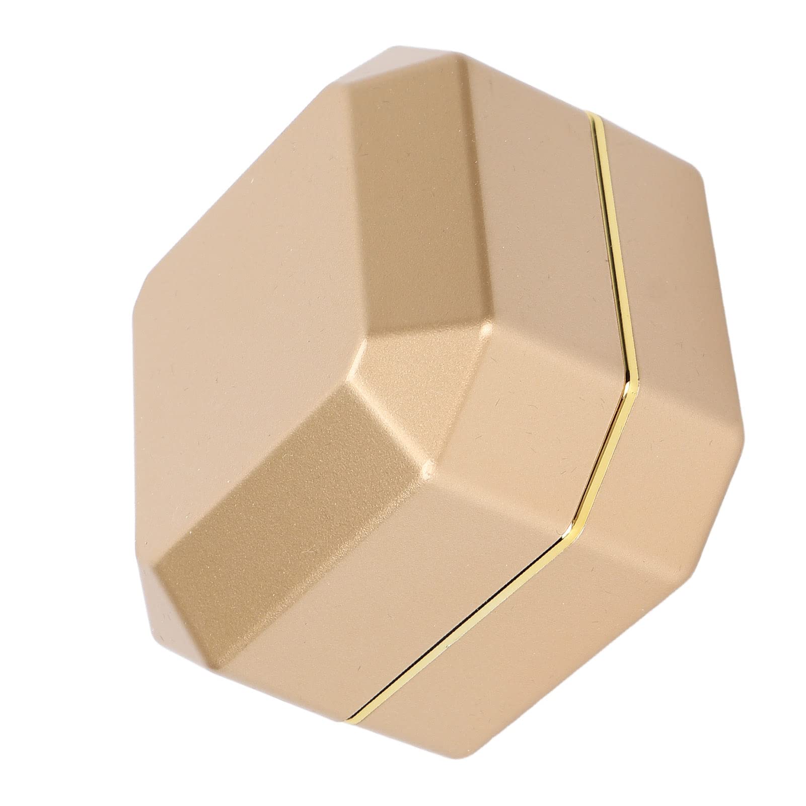 – Generic Luxury Ring Box, Ring Box With Light Jewelry Display Jewelry Storage Case LED Light Engagement for Engagement Wedding (Gold)
