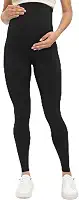 Leggings femininas para gestantes sobre a barriga para gestantes, roupa ativa, treino, ioga, calças justas