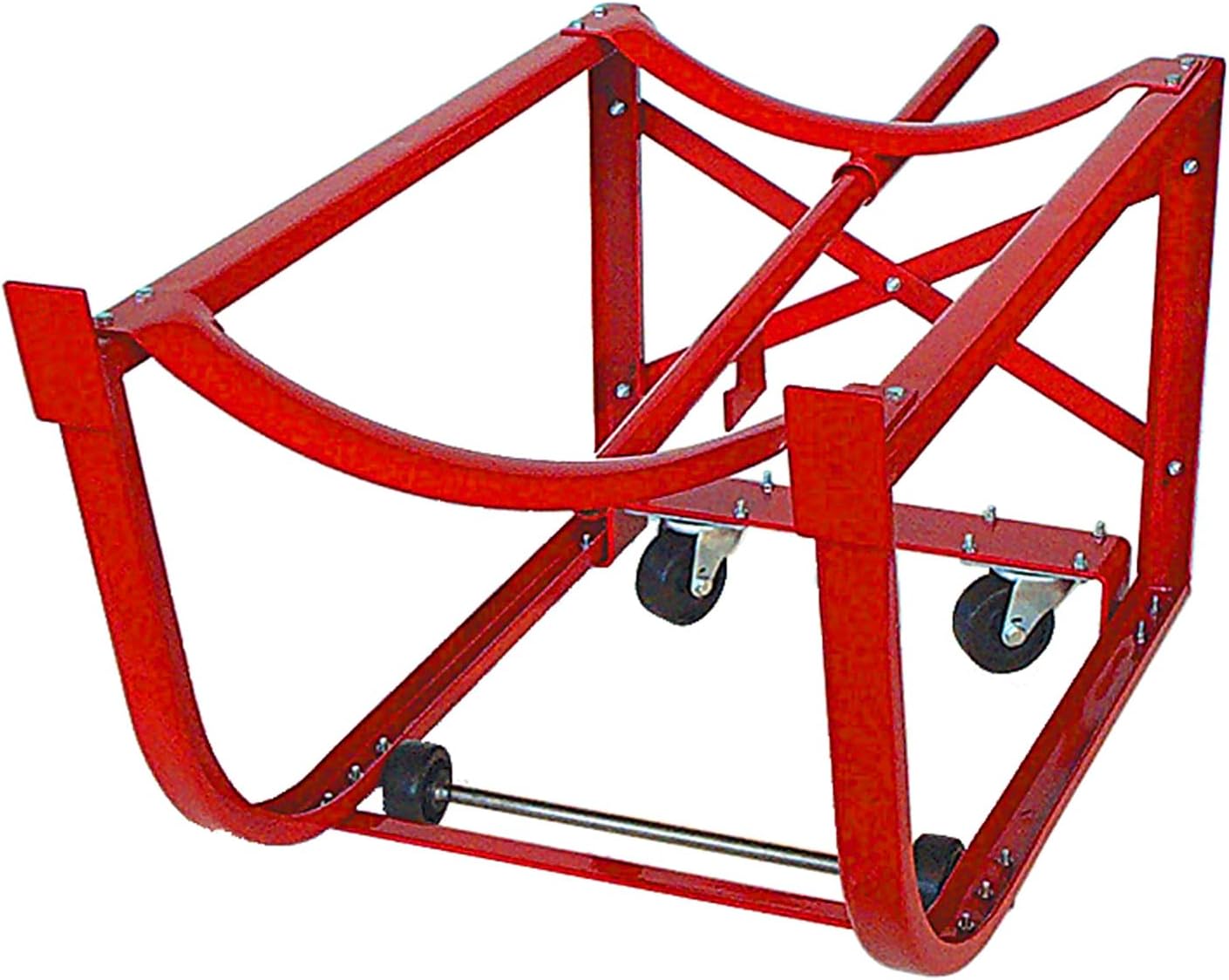 SNAP-LOC 800 lb 30-55 Gallon Drum Dolly with Safe-Tilt Cradle