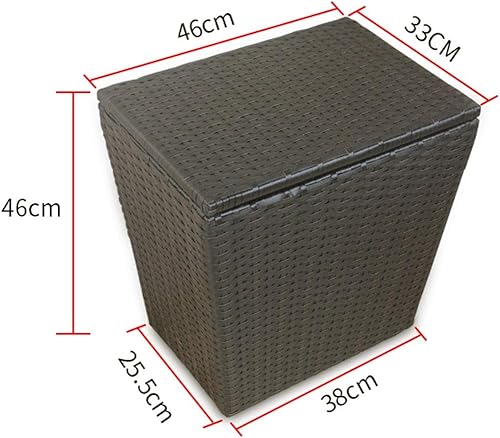 Miniatura 2 de ZYCARE Canastas de almacenamiento grandes para ropa sucia ropa de baño caja de almacenamiento grande cesta de lavandería