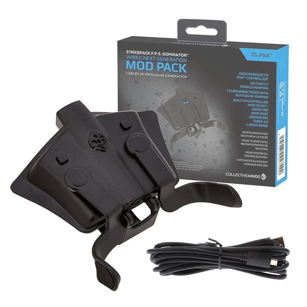 Angelle Strikepack Strike Pack Dominatore portatile FPS con paddle Controller Encoder durevole adattatore per PS4 FPS Dominator con pagaie