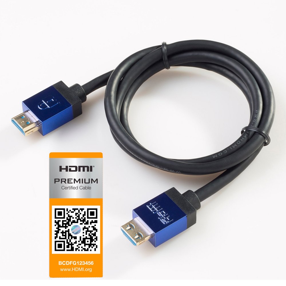 0.5m (50cm) Male Mini (Type C) to Male (Type A) Cable, The World's Slimmest HDMI Lead? (Gold Plated, 1080p, 3D, High Speed, ARC) — view 8