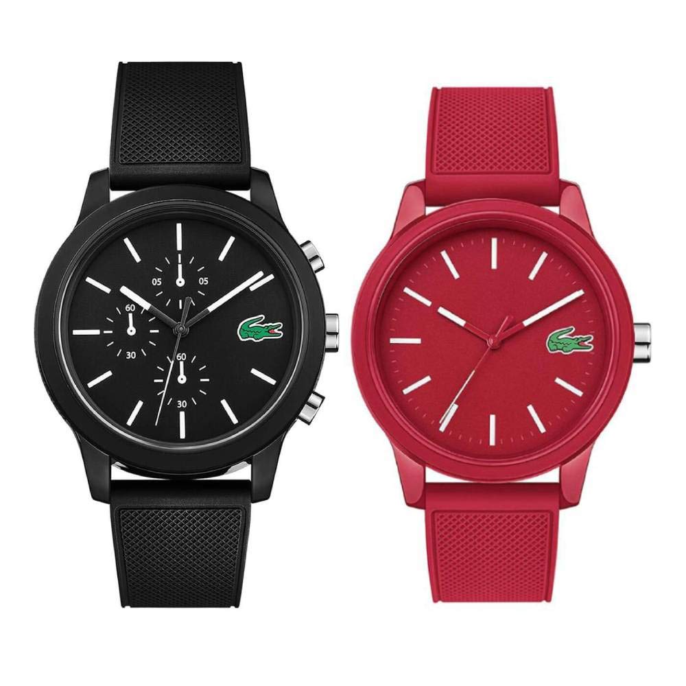 Amazon.co.jp: ラコステ LACOSTE ペアウォッチ 2010972 44mm 2010988 