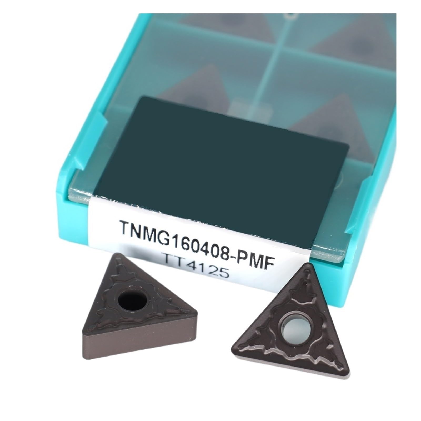 Lame de tour en alliage dur TNMG160408PMF pour vos projets d'atelier mécanique
