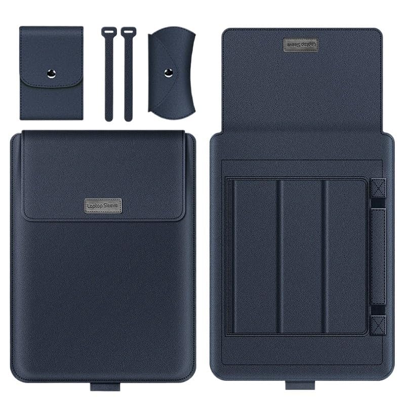 Custodia da viaggio for notebook antiacqua in PU adatta for Samsung Galaxy Book 4 5 Pro 360 14 15.6 16 Borsa for laptop Custodia con custodia a vibrazione