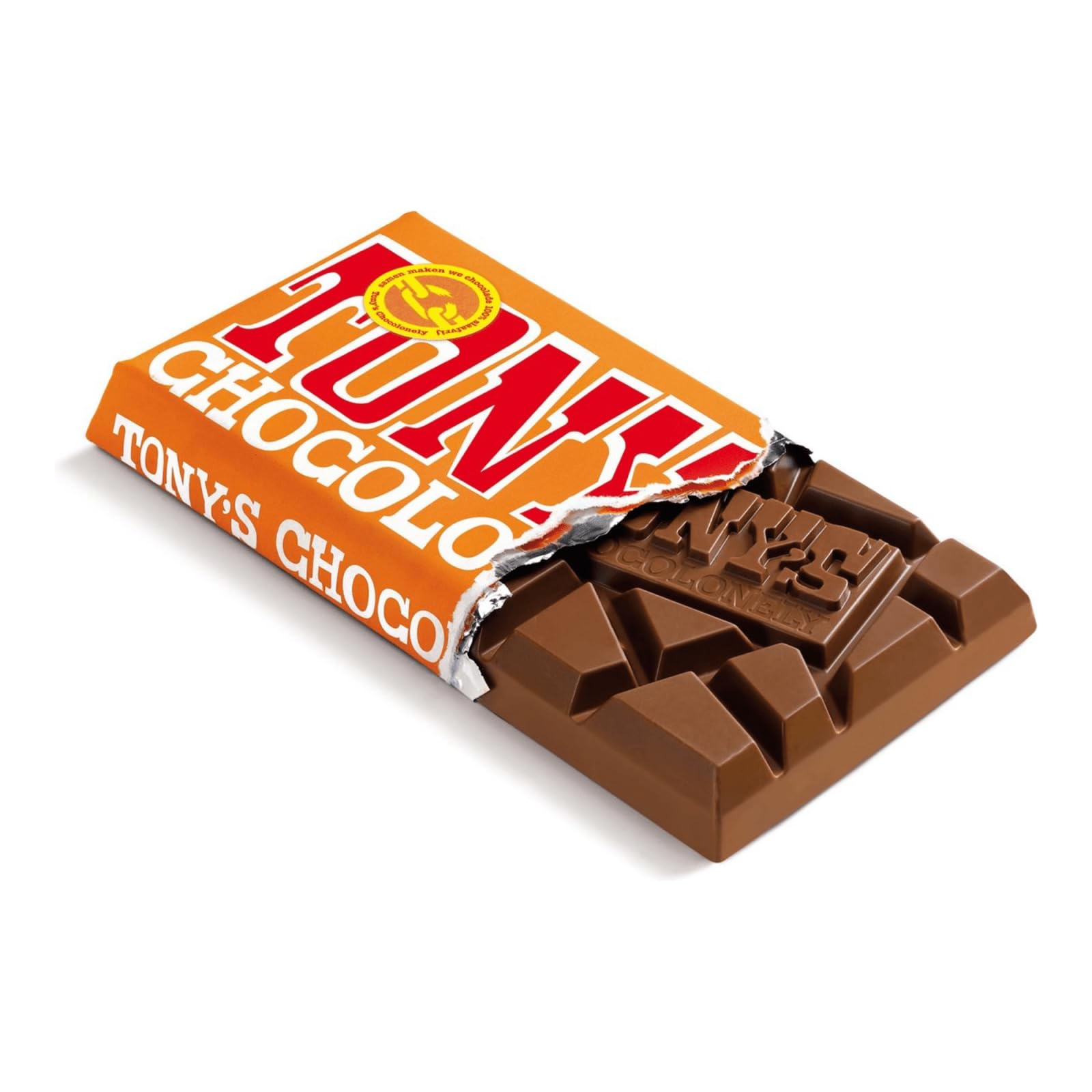 Caramello E Sale Marino | Tony'S Chocolonely | Tonys Chocolonely Chocolate Bars | 15 Pack | 2700 Grammi Total, Tonys Chocolate | Reep Cioccolato Al Latte