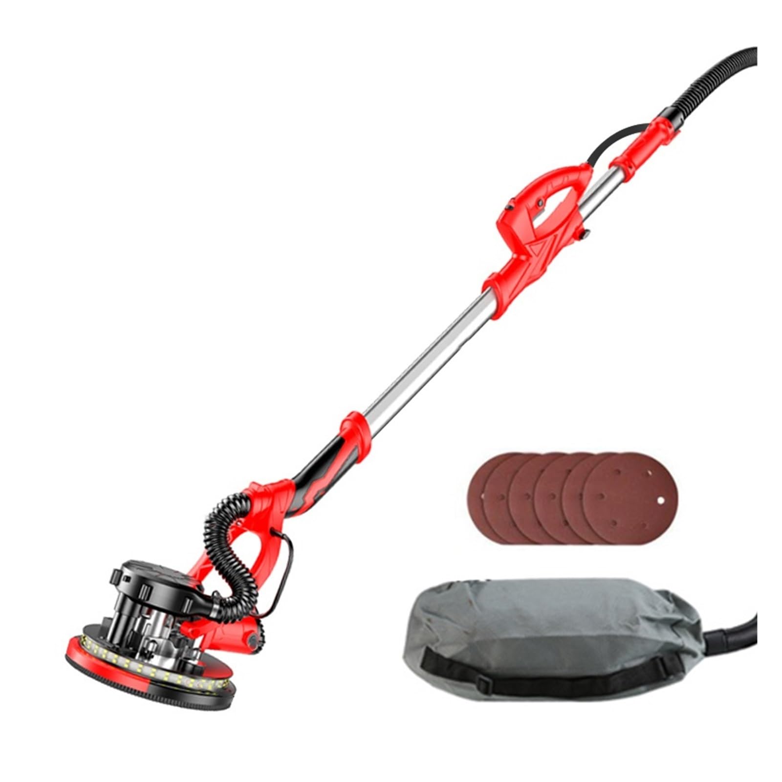 Levigatrice elettrica, Levigatrice for muro a secco elettrica for a for pareti Lucidatrice for stucco senza polvere a led for 800W / 850W 1250(Set 2-1250W)