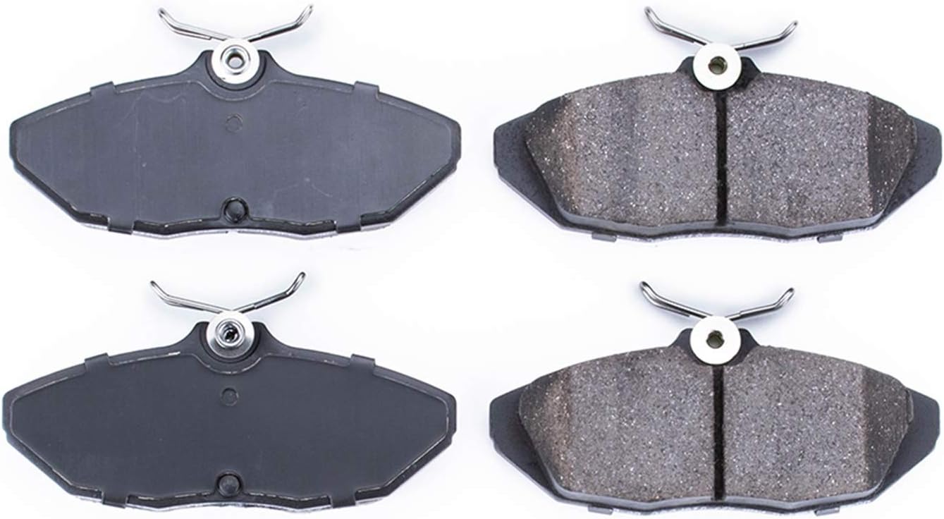 PowerStop Rear Brake Pads For Dodge Viper 2001-02 |Ford Thunderbird 1993-97 |Thunderbird 2002 |Jaguar S-Type 2000-02 |Lincoln Mark VIII 1993-98 - Z16 Ceramic Brake Pads Replacement, 16-599