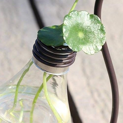 Miniatura 5 de Healifty Maceta de plástico para plantas hidropónicas, terrario, maceta decorativa de cerámica para cualquier ocasión, fácil de hacer y divertida de