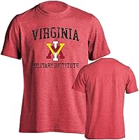 Vista 62 de Sport Your Gear NCAA Camiseta de manga corta retro con licencia oficial de aspecto desgastado para el día del juego, camiseta de espíritu deportivo