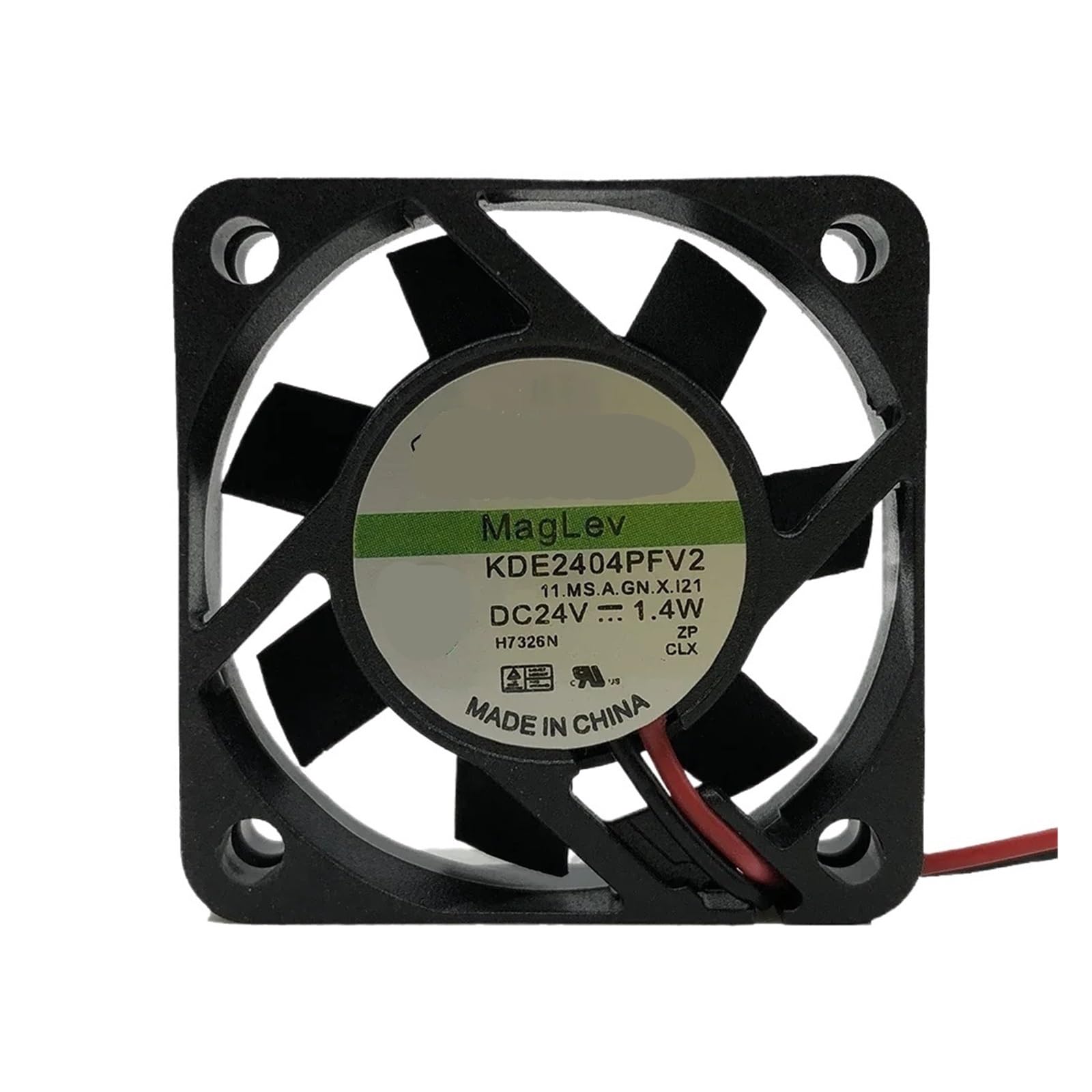 IVEKYKIBC KDE2404PFV2 4010 40 * 10MM DC 24V 1.4W 4cm 2-Wire Frequency Converter Fan