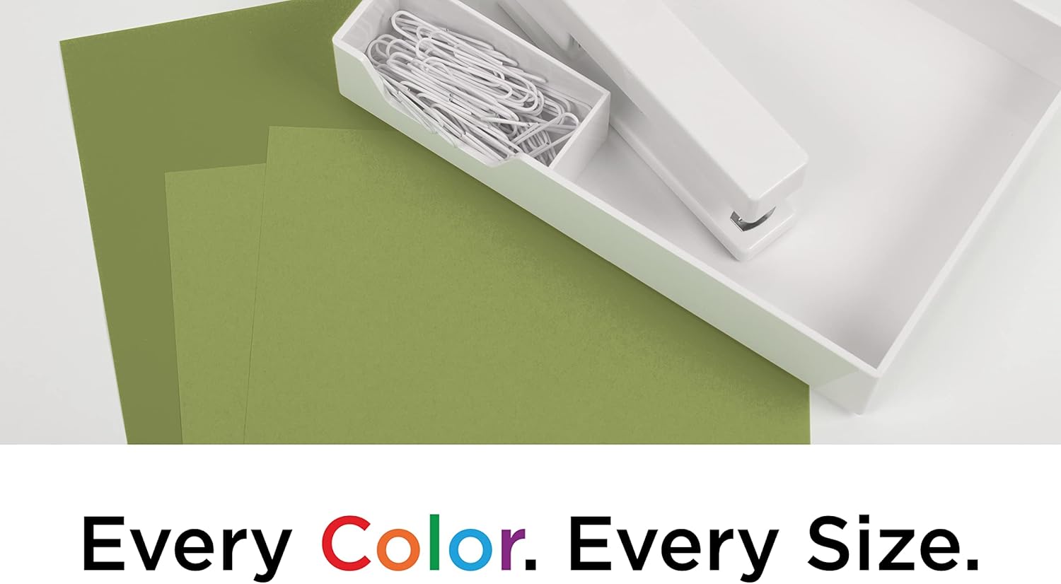 JAM PAPER Matte 28lb Paper - 105 gsm - 8.5 x 11 - Olive Green - 50 Sheets/Pack