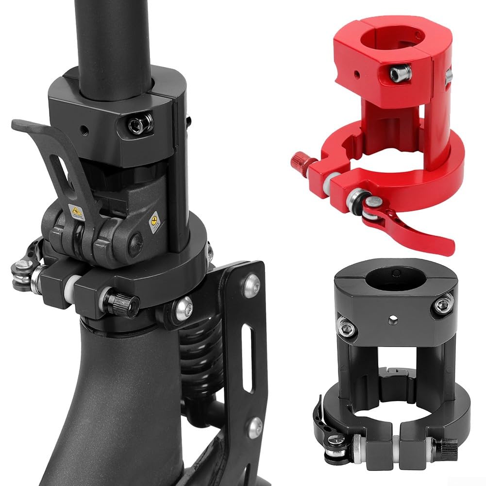 Trottinette électrique détachable, pièces de fixation complexes, fixation de dossier, collier de serrage, base de poteau pliable pour Xiao pour Mi M365/Pro/Pro2, noir