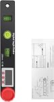 XUNTOP 7 Inch Digital Angle Finder ±0.5°Accuracy 0-360°LCD Digital Protractor with Bubble Levels Angle Measuring Tool Digital Display Angle Ruler for Carpenters, Woodworkers, Fabricators