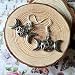 Produktbild Dreifacher Mond Göttin Ohrringe, dreifacher Mond Ohrringe, Pentagramm Ohrringe, drei Moon Ohrringe, Wicca, Halloween Schmuck,