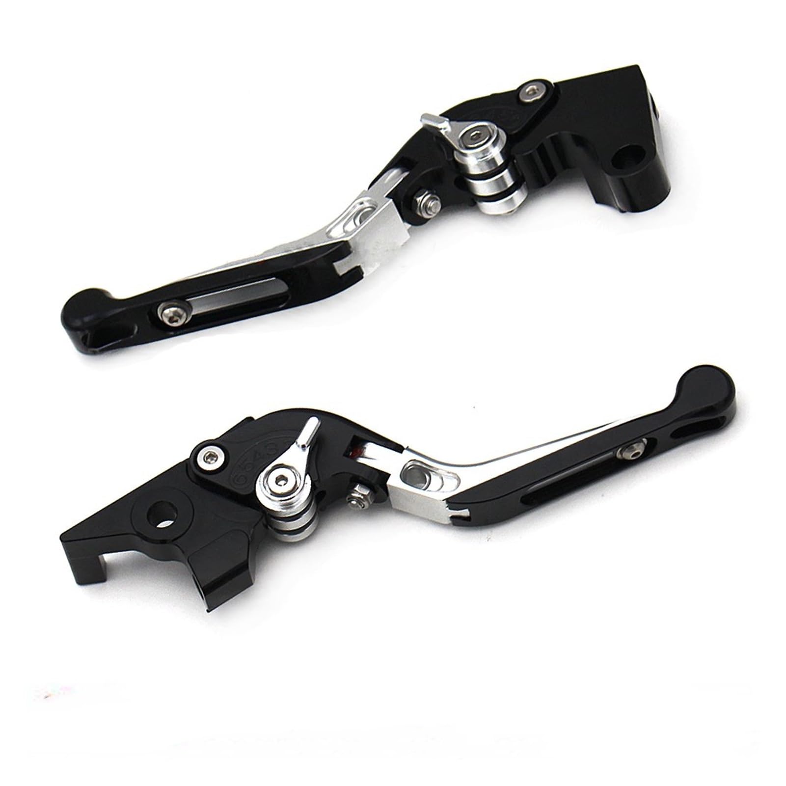 Lsdsaaza 6 Motorcycle Adjustable Folding Extendable For Kawasaki Zzr1100 Zzr 11001990-1998 For Zzr1200 2002-2005 Brake Clutch Levers Motorcycle Brake Clutch Lever