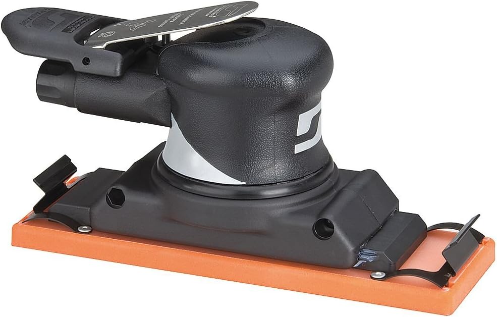 Dynabrade 57407 Dynaline Sander, Non-Vacuum with Clips, 2-3/4-Inch Width by 8-Inch Length 70mm by 203mm