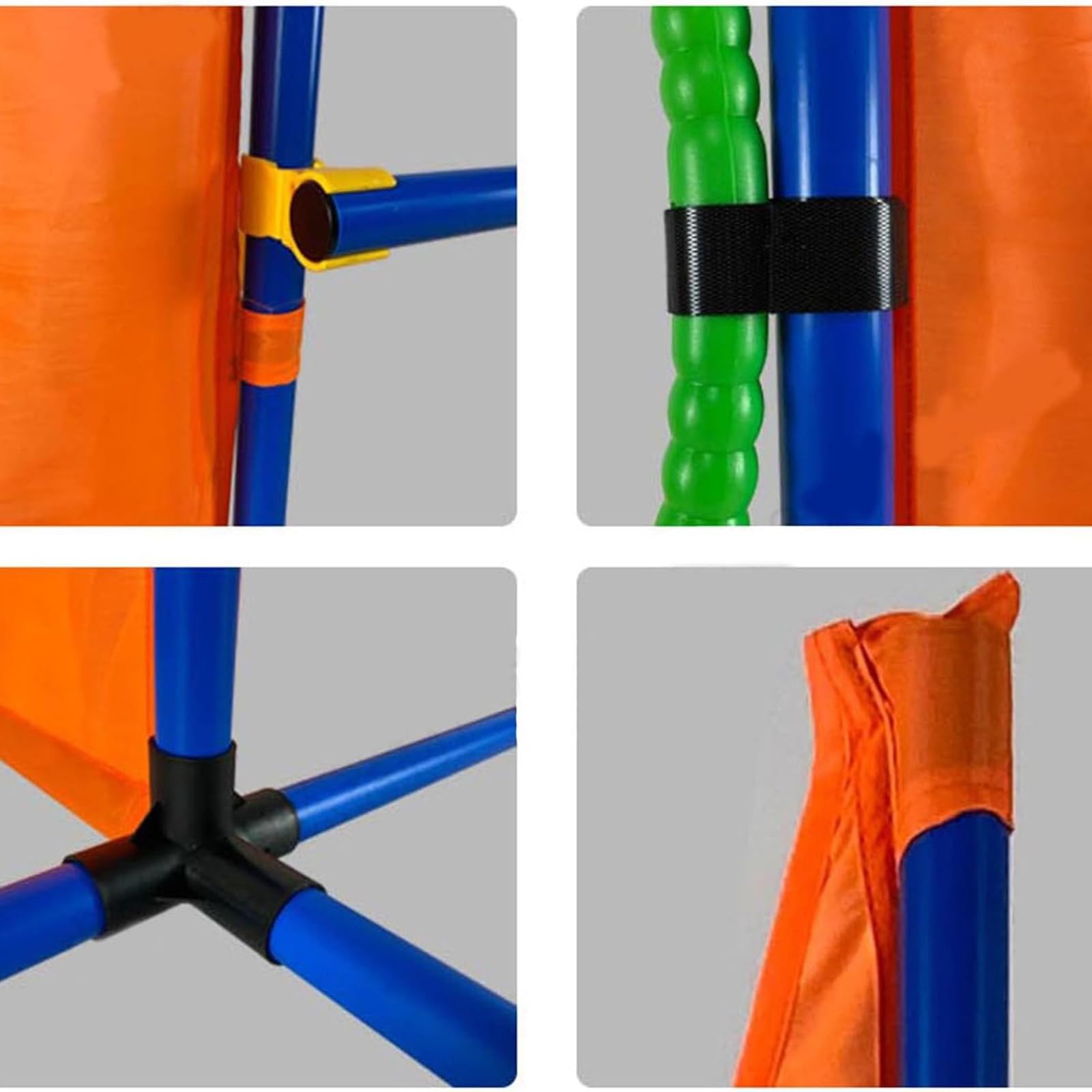 Kit de iniciación de entrenamiento de agilidad para perros con obstáculos ajustables y túnel de juego para uso en interiores y exteriores