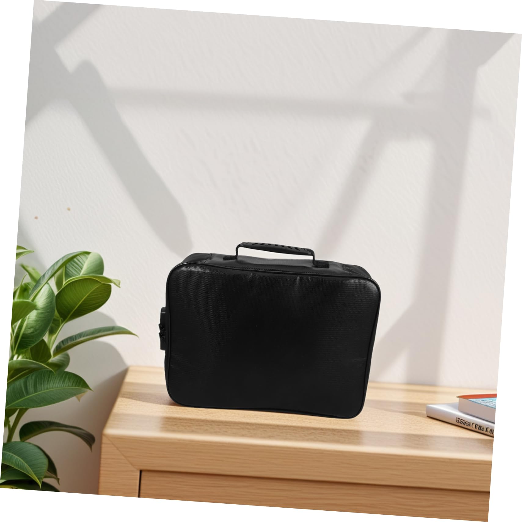 Mipcase Borsa per Documenti Ignifuga, Organizza Documenti con Serratura e Manico, Multistrato, per Certificati e Carte Importanti, Uso Domestico