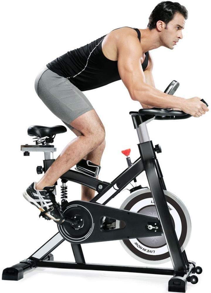 JUNZHEN Queiting Exercise Indoor Exercise Bike Indoor Sports Training Fitness Cardio Bike for Home Use