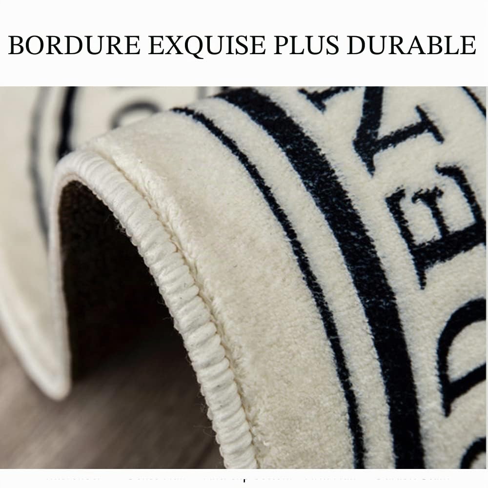 Morbuy Tapis Fleurs Doux Moelleux pour Chambre d'enfant, Tapis Shaggy en Forme de Pétale, Antidérapant Rond Tapis de Décoration Nordique pour Chambre à Coucher, Salon (140cm,Vert)