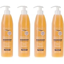 Byphasse Shampoo mit fl ssigem Keratin 520 ml 4 St ck trockene und glanzlose Haare