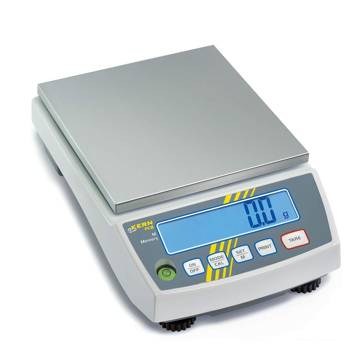 Bilancia di precisione KERN PCB 2000-1 Intervallo di pesatura 2 kg Leggibilità 0.1 g alimentato dalla rete tramite batt