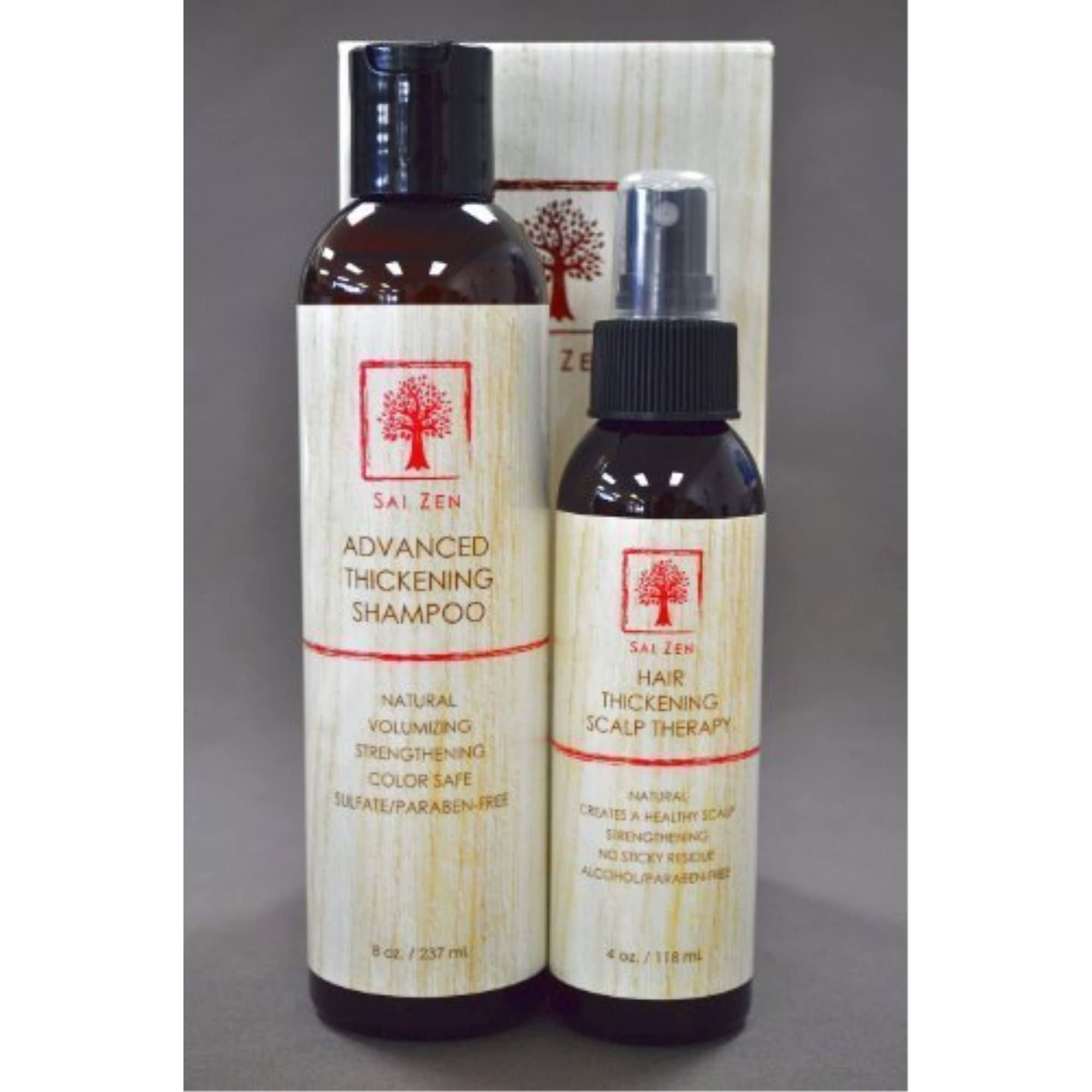 Sai Zen Advance Thickening Shampoo & Scalp Therapy Set