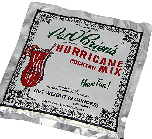 Pat O'Brien's World Famous Hurricane Cocktail Mix, Set of 2