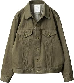 M*e様 WAIPER イギリス軍 グリーンデニム トラッカージャケット WP1 M*e様 WAIPER イギリス軍 グリーンデニム トラッカージャケット WP1