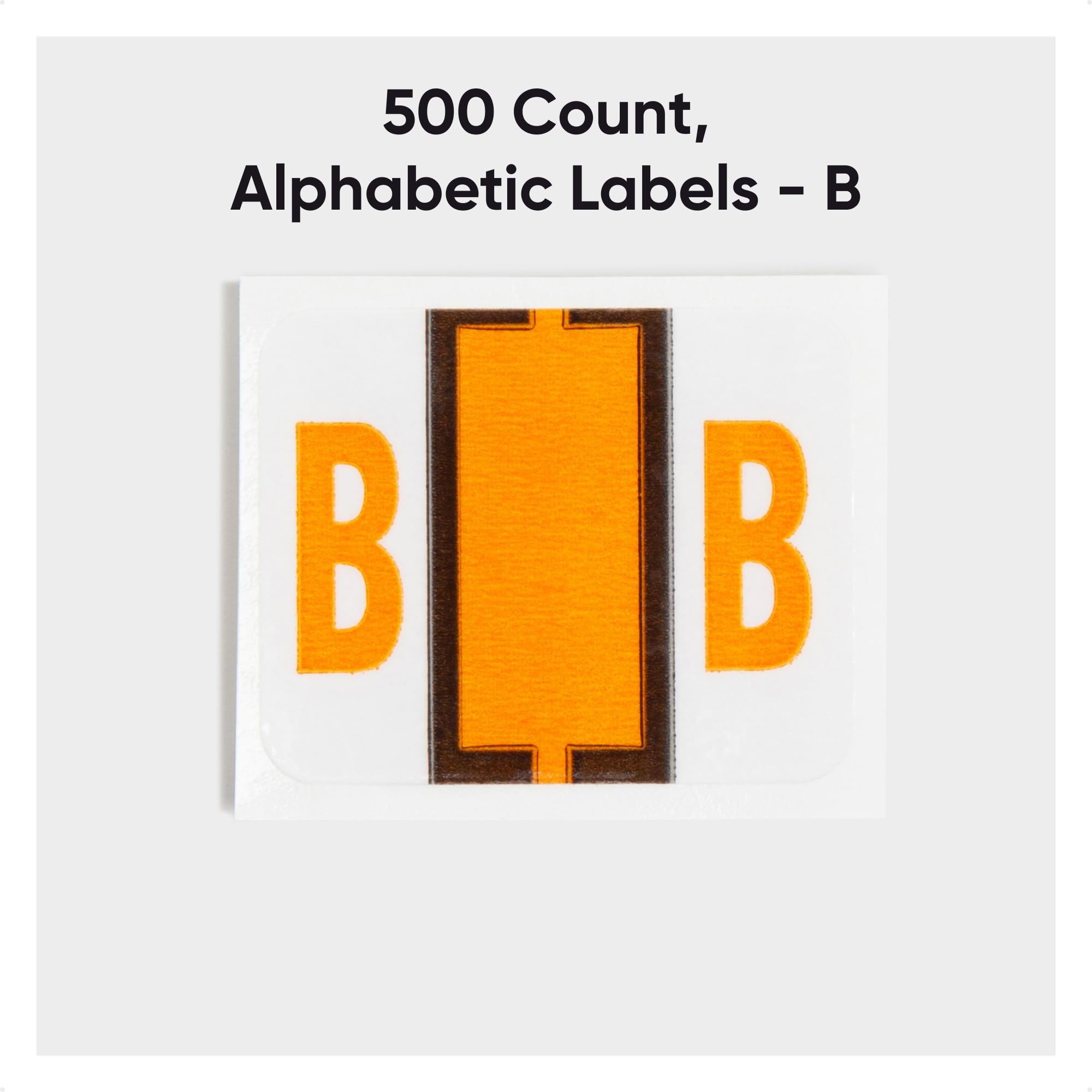 Snapklik.com : Smead BCCR Bar-Style Color-Coded Alphabetic Label, B ...