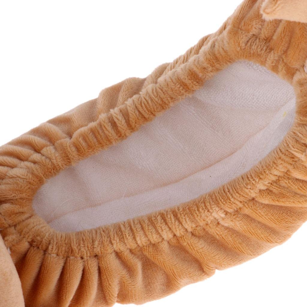 1 Paire Protège-Lames pour Patins à Glace avec Housses Terry Élastiques Absorbantes Protège-Chaussures Sport Anti-humidité avec Accessoires Universels