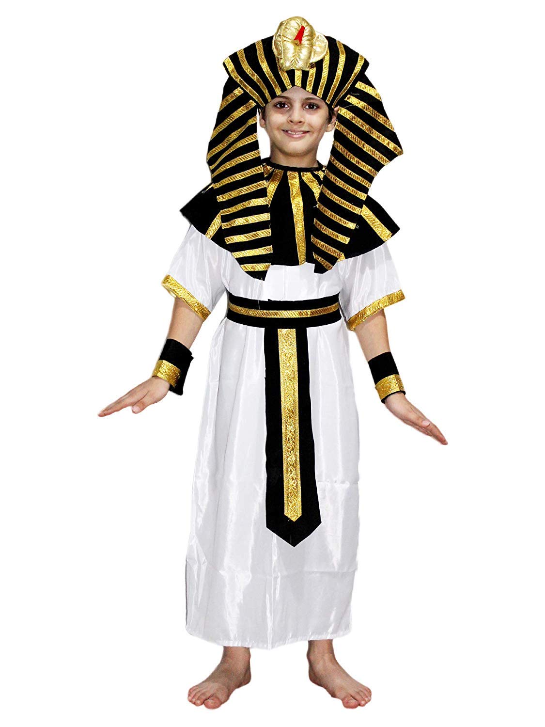 Kaku Fancy Dresses International Ethnic Wear Egyptian Boy Costume -Multicolor, 14-17 Years, For Boys (B07FYXBZFN) Amazon Price History, Amazon Price Tracker