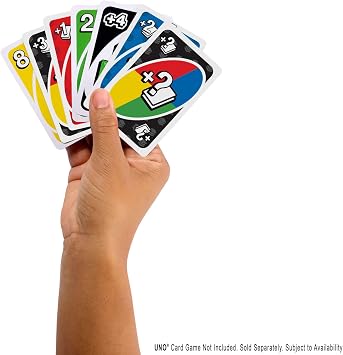 UNO Card Game Complementary Packs for Kids 7 and Up