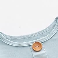 Vista 4 de Conjunto de gorro para bebés recién nacidos, de viscosa suave de bambú, con ropa de bebé, 24 meses