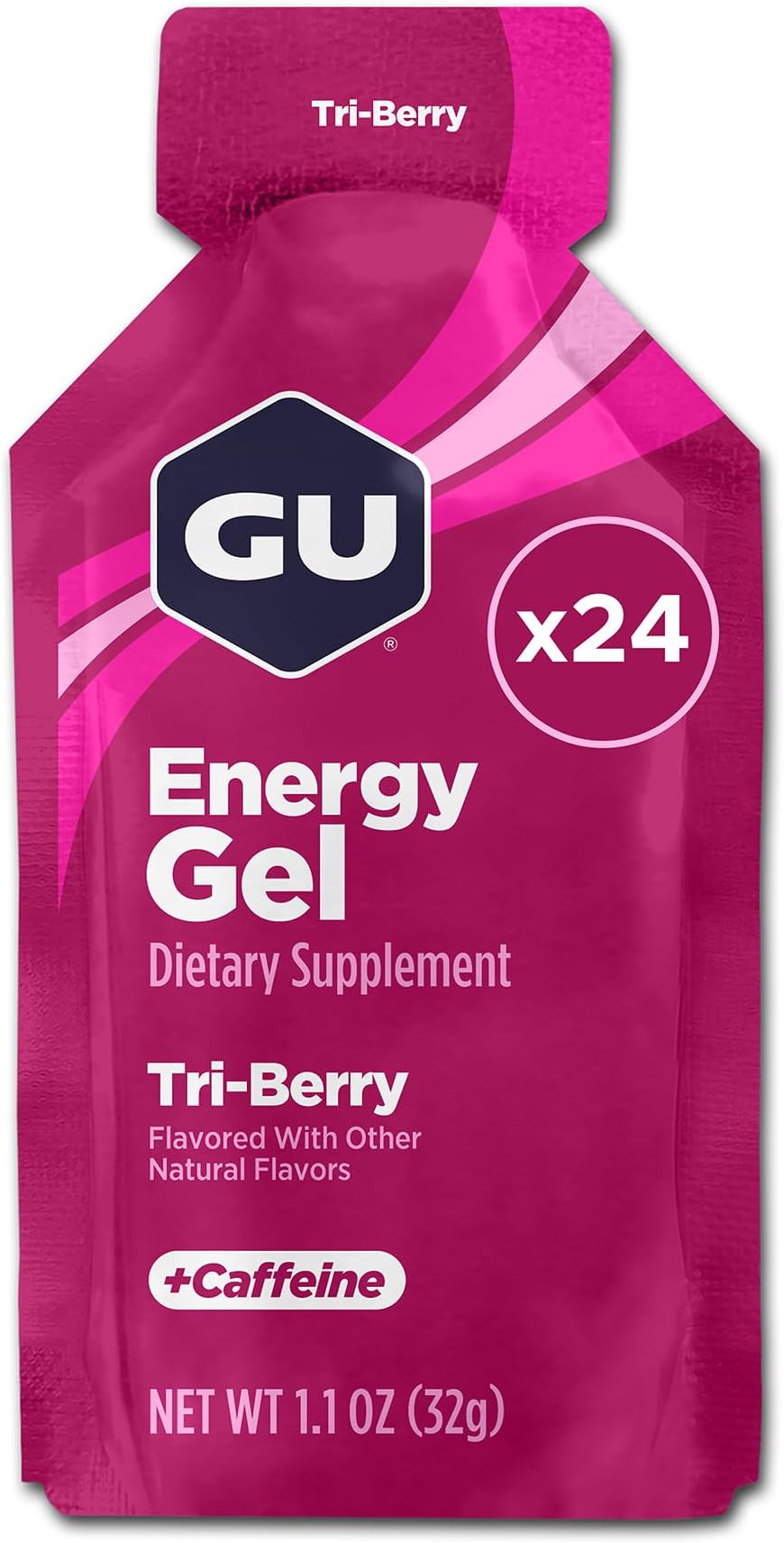 Original Sports Nutrition Energy Gel (Tri-Berry, 24-Count)