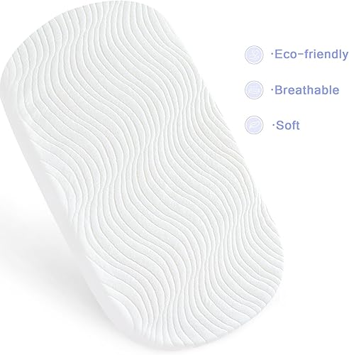 Miniatura 4 de Cubrecolchón para cuna de bebé compatible con AMKE 3 en 1BesreyGoFirstFoalom, almohadilla de repuesto impermeable con funda de colchón extraíble y