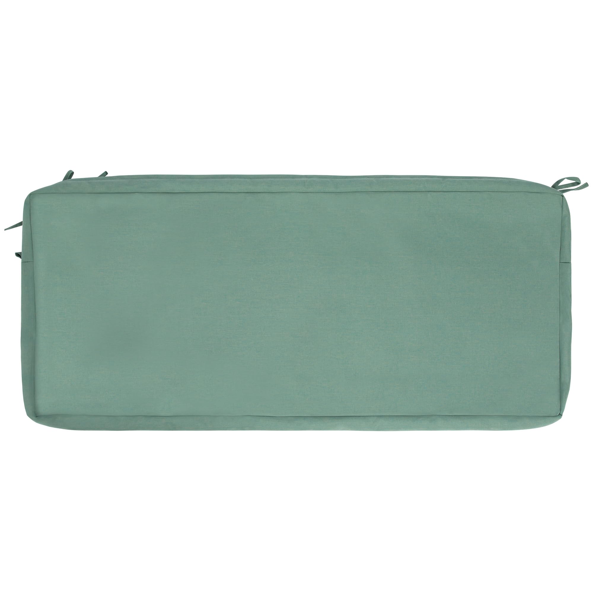 FUNHOME Outdoor Cushion Covers,42" x 18" x 3", No Insert! Patio Pads Covers Replacement for Outdoor Furniture,Water Resistant Patio Bench Loveseat