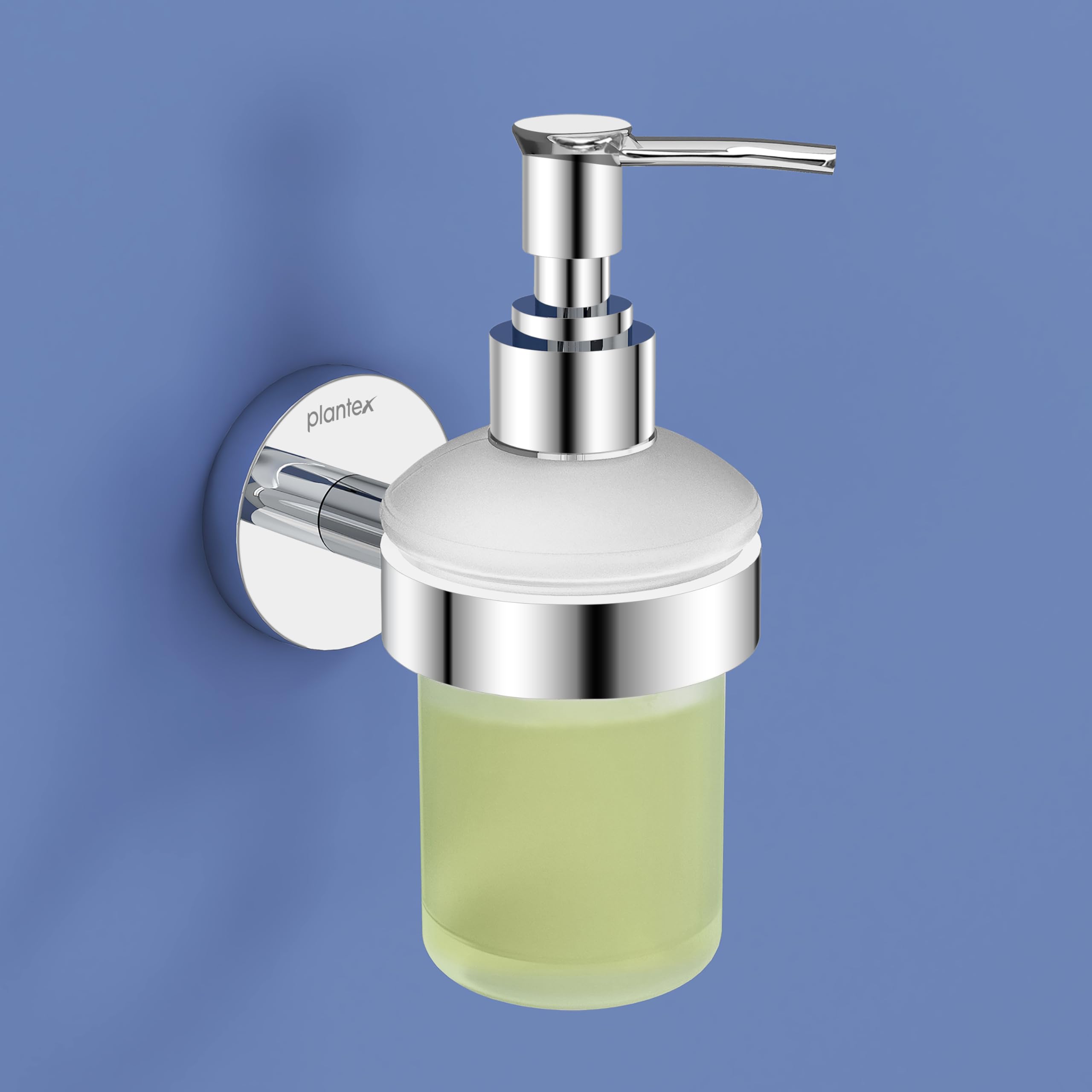Plantex Smero Pure Brass Made Hand Wash Holder for Wash Basin/Liquid Soap Dispenser/Shampoo Dispenser - Circle (Chrome) (B08YWMCPSY) Amazon Price History, Amazon Price Tracker