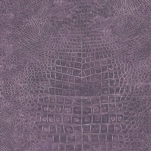 Miniatura 2 de Muestra solo para fines de exhibición. Papel tapiz texturizado Concord con estampado de cocodrilo, beige, 7 x 10 pulgadas, G67499