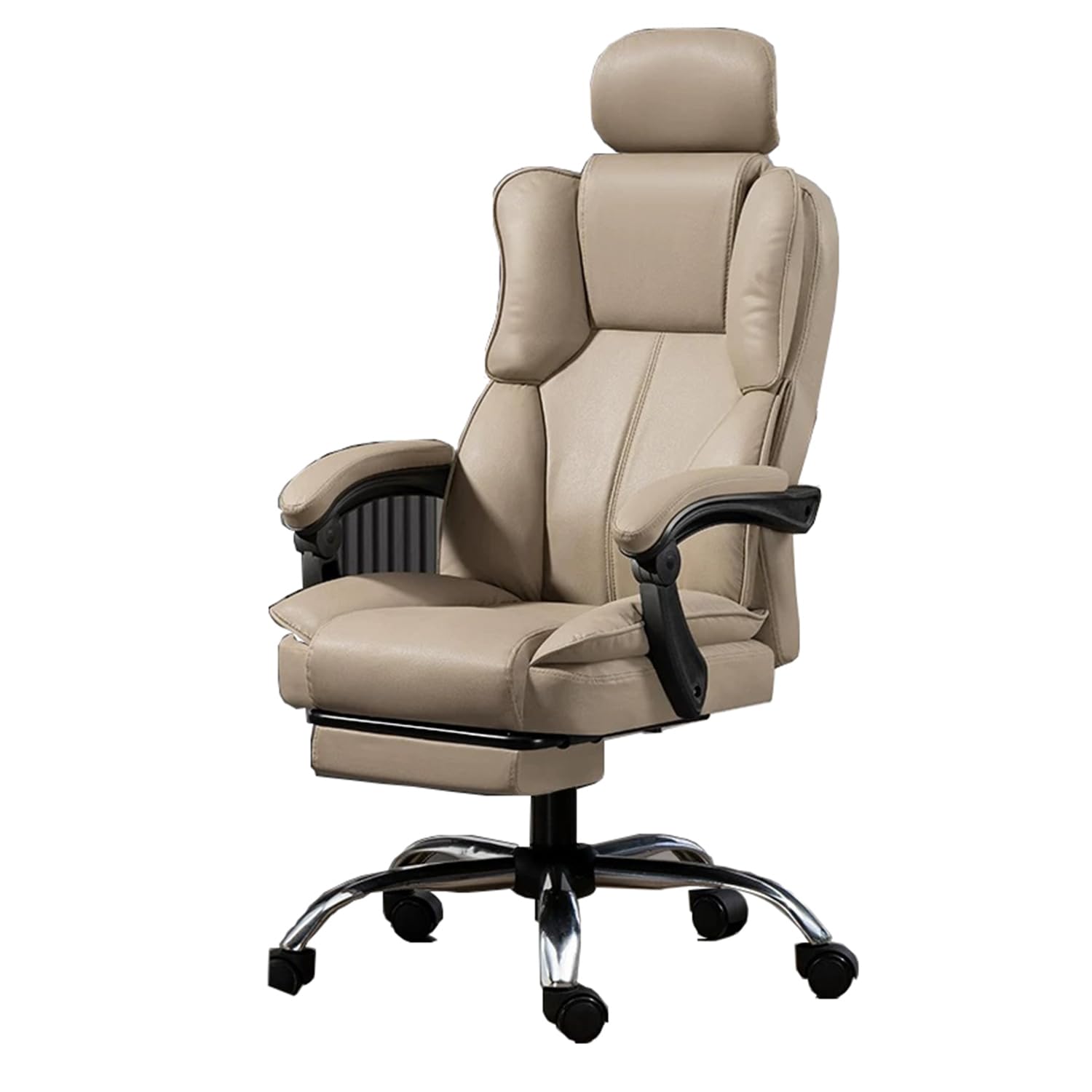 DCHKQUNMR Computer chairs, office chairs, executive chairs, height-adjustable, with footrests and adjustable headrests, suitable for home and office use