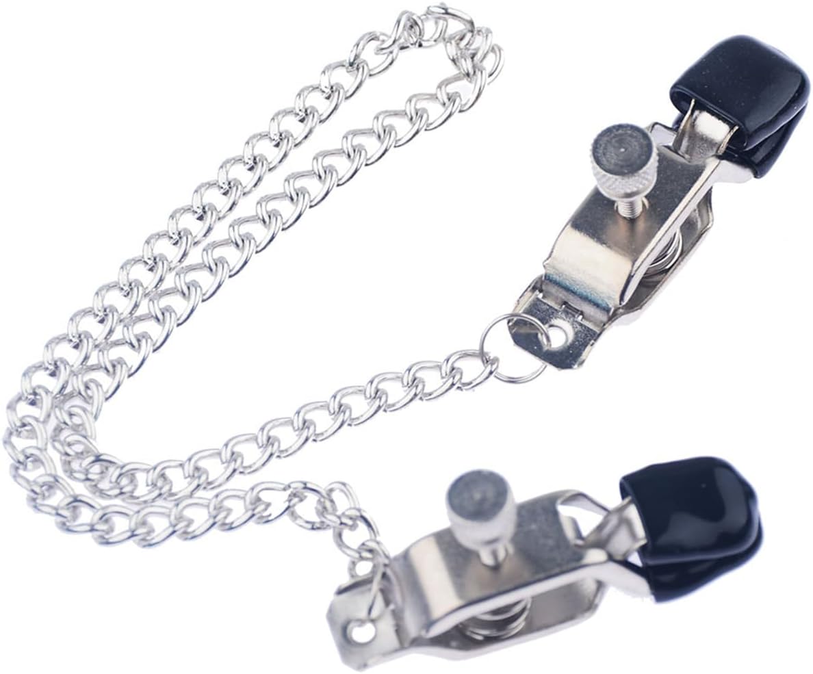 Nipple Rings Non Piercing Jewelry Metal Body Clamps Stainless Steel Body Chain for Women Cute Pressure Clip Body Jewelry